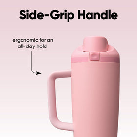 Owala FreeSip 30oz Rose Quartz bottle adds color to hydration.
