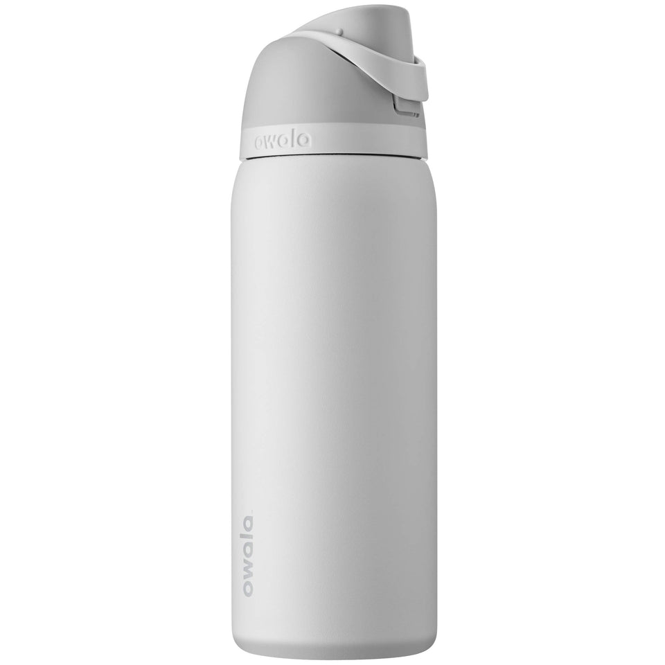 Owala FreeSip 32oz bottle with straw for easy on-the-go sipping.