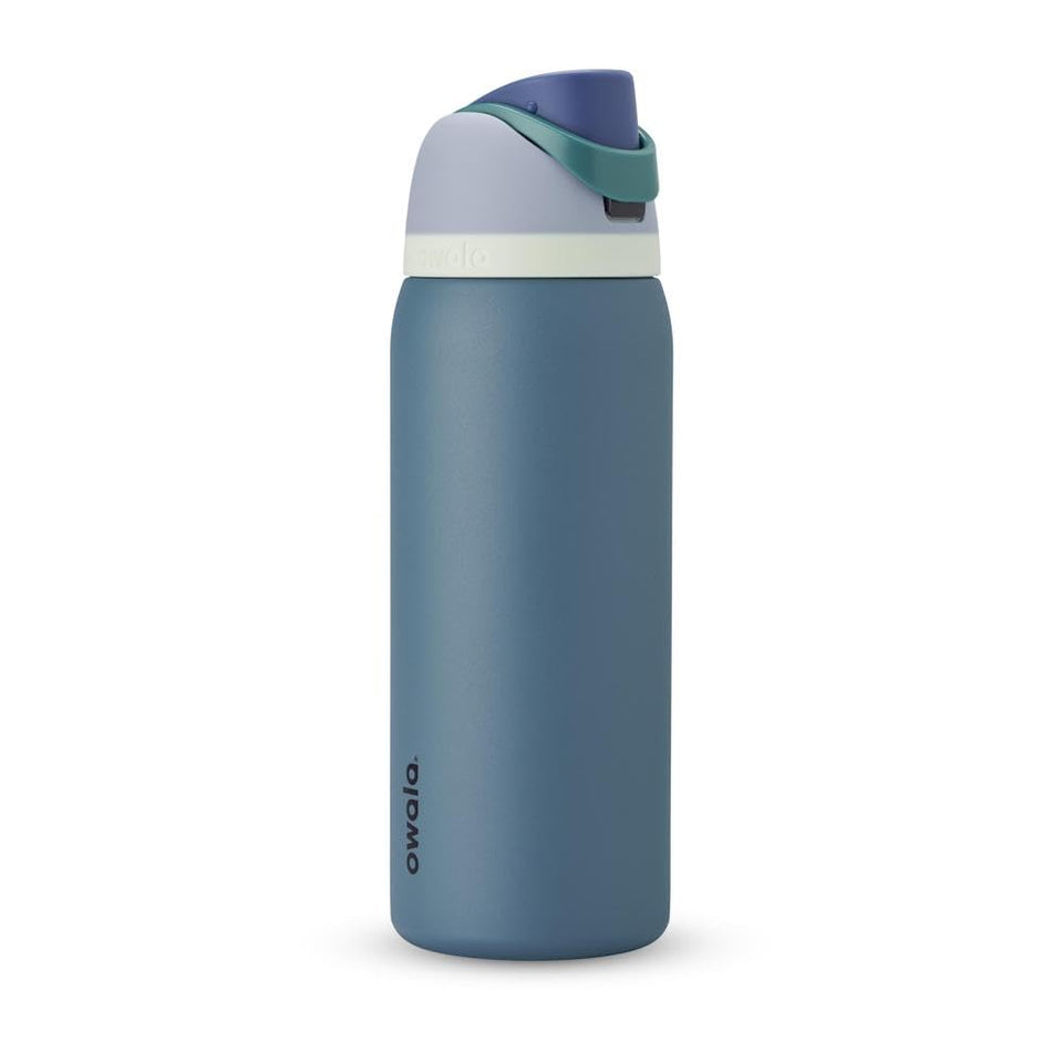 Owala FreeSip bottle spout enables both sipping and tilting for convenient hydration