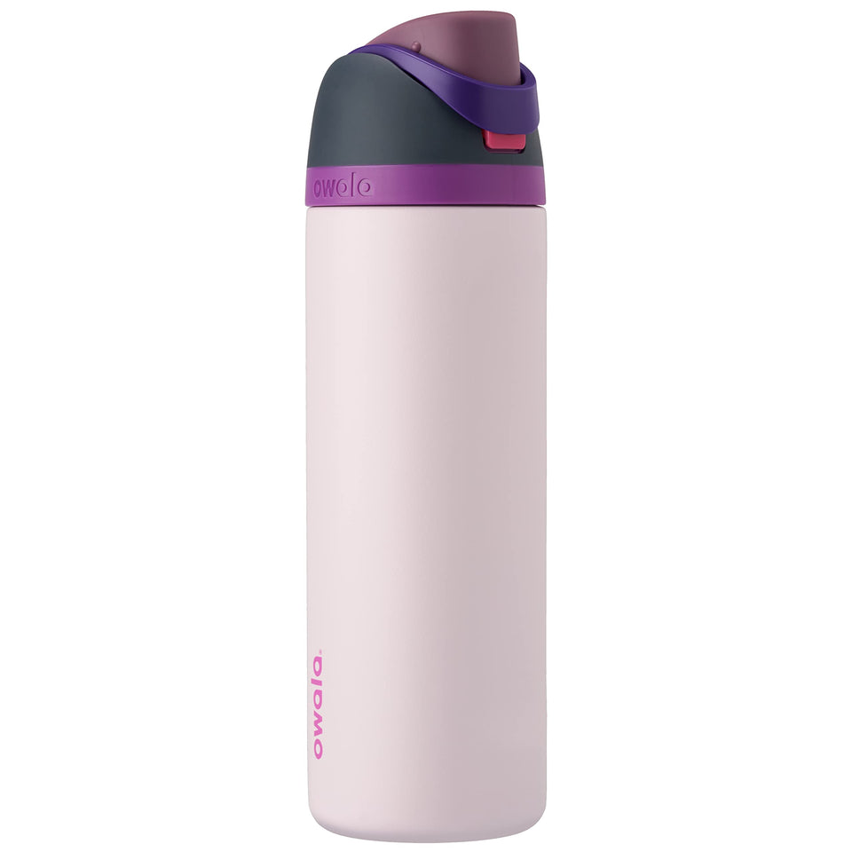 Owala FreeSip 40oz bottle front view in Dreamy Field for everyday hydration