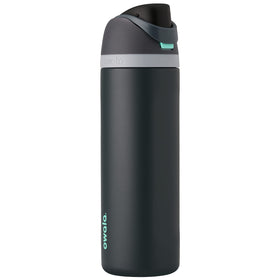 Owala FreeSip 40oz bottle with straw for convenient sipping on the go.