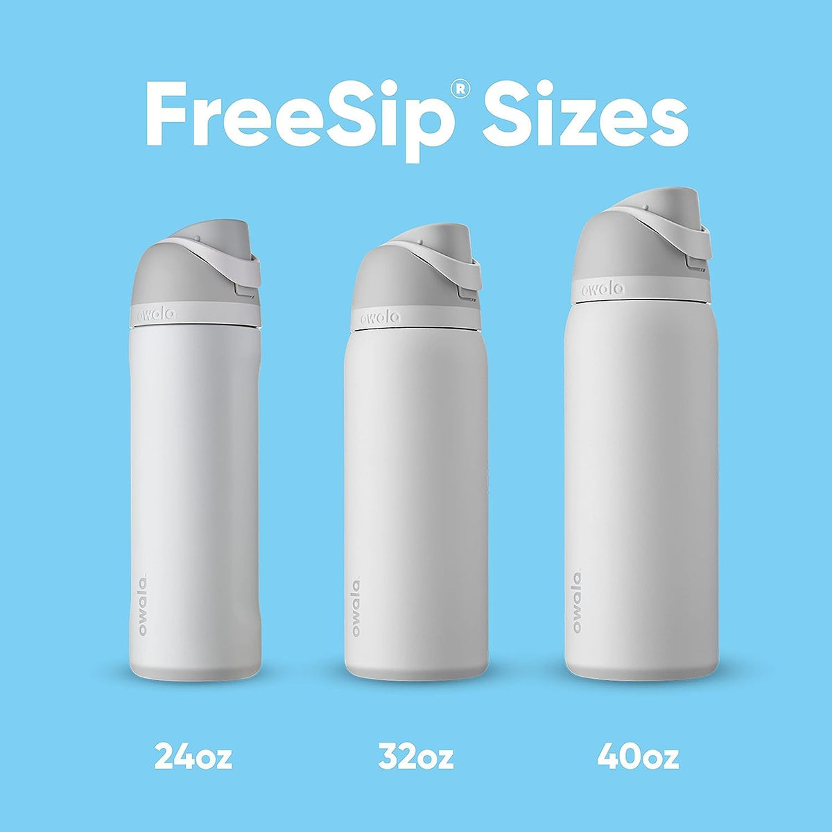 Owala FreeSip carry loop doubles as a secure lock during commutes.