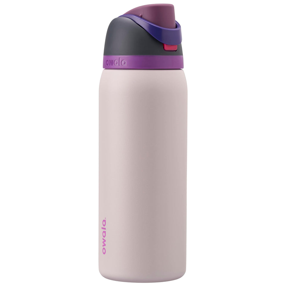 Owala FreeSip bottle in Dreamy Field front view for everyday hydration