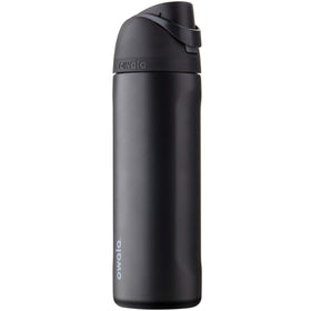 Owala FreeSip bottle front view with built-in straw for easy sipping