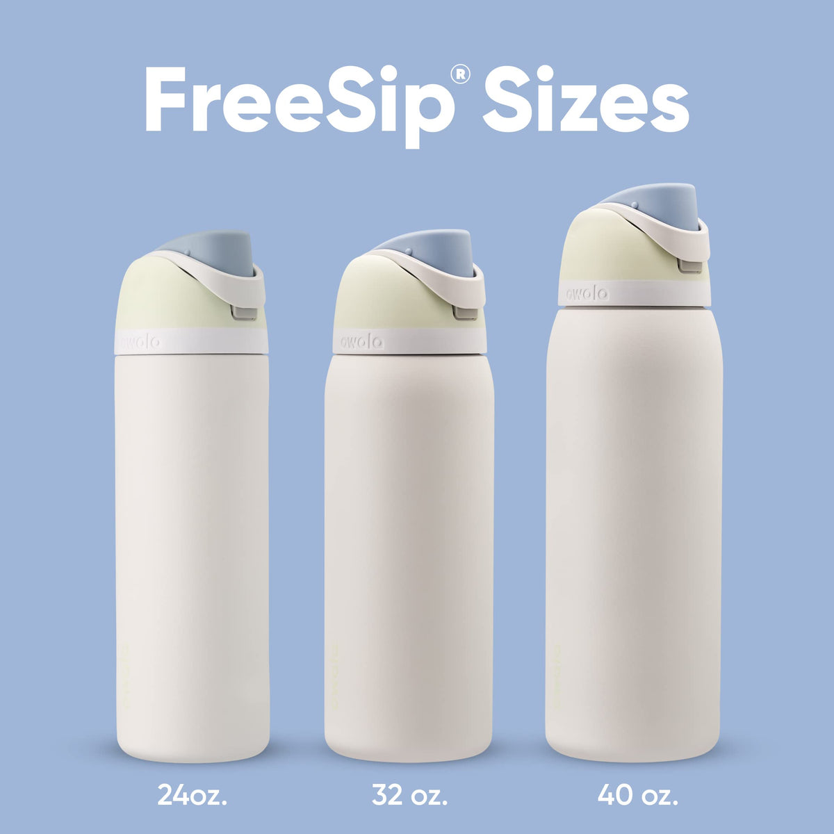 Owala FreeSip carry loop base fits cup holders for travel convenience.