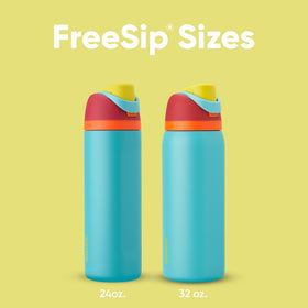 Owala FreeSip carry loop doubles as a lock for security on the move.