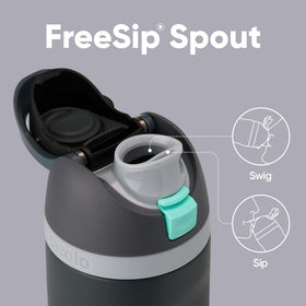 Double-wall insulation on Owala FreeSip keeps drinks cold for hours