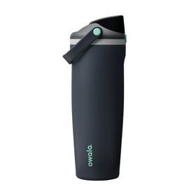 Owala FreeSip Sway bottle front view, highlighting portable hydration for on-the-go users.