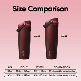BPA-free, durable stainless steel Owala FreeSip Sway for safe daily hydration.