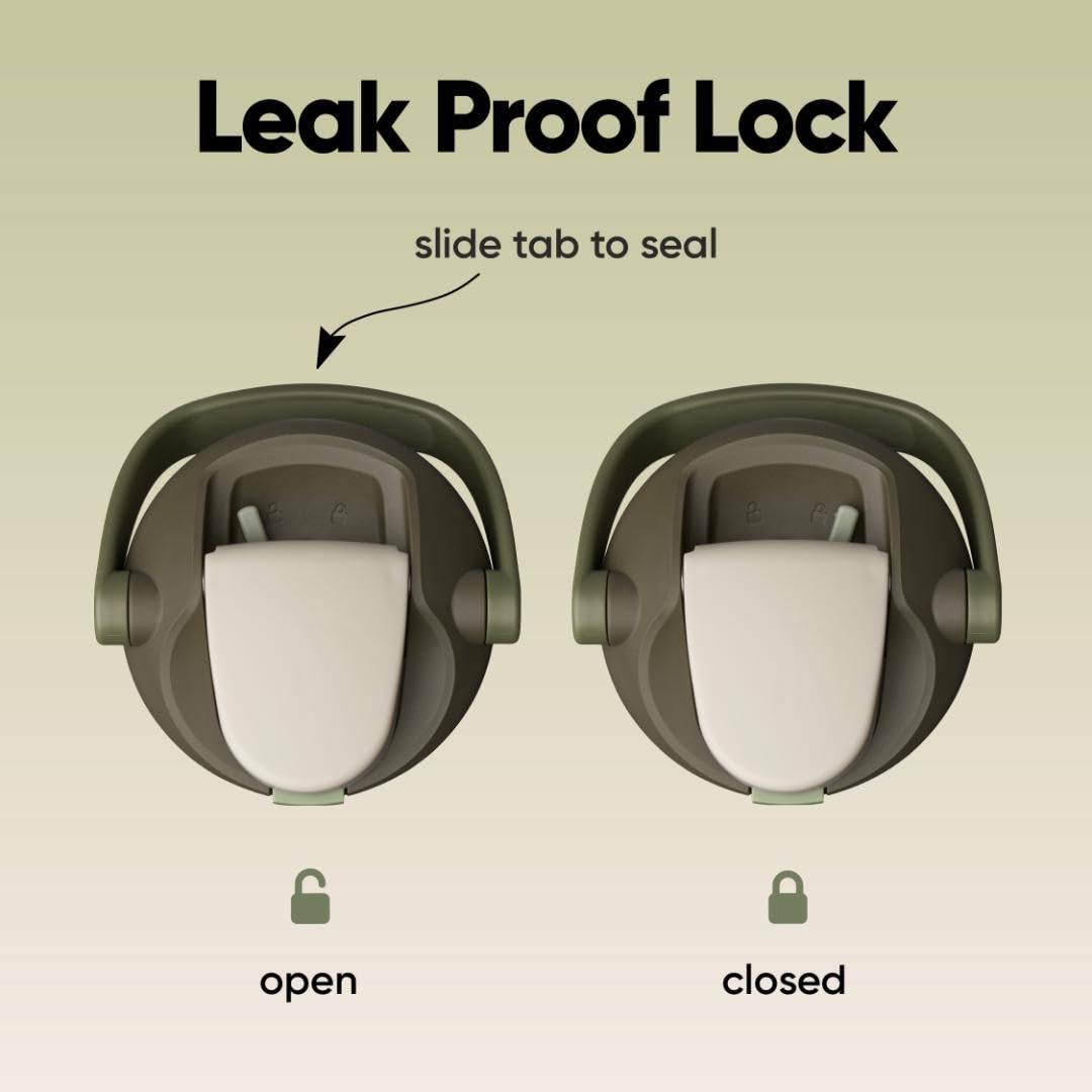 Owala FreeSip Sway leak-proof lid with push-button for mess-free hydration