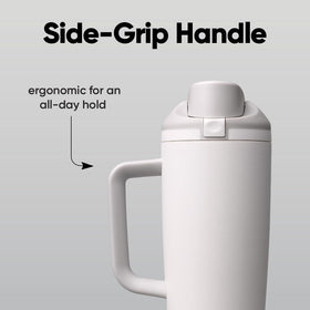 Owala FreeSip lid is dishwasher-safe; cup should be hand washed to protect finish