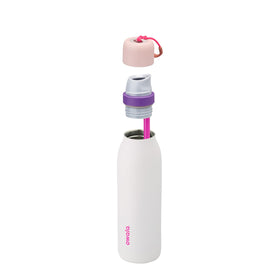 Owala FreeSip Twist bottle, 18 oz, keeps drinks cold or hot.