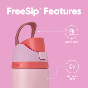 Owala FreeSip wide-mouth opening for ice filling and easy cleaning