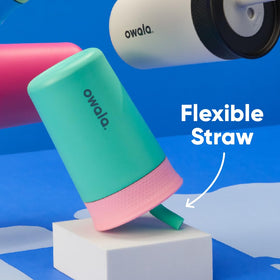 Owala Kids Tumbler durable build withstands busy play.