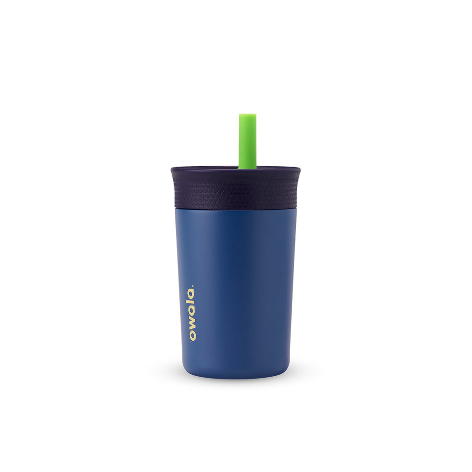 Owala Kids Tumbler with spill-resistant lid for mess-free sipping on the go