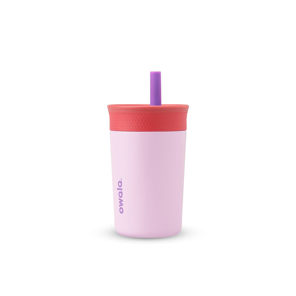 Owala Kids Tumbler spill-resistant lid for mess-free sips.