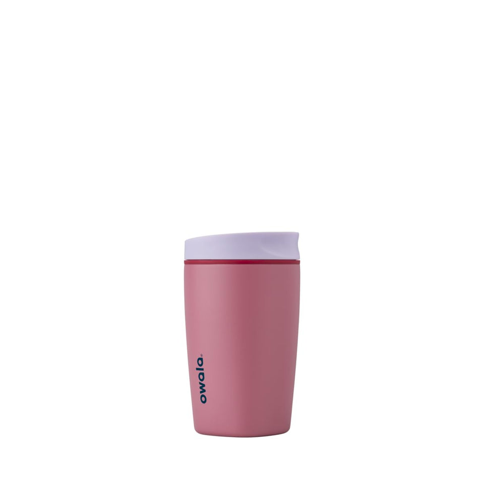 Owala SmoothSip Slider 12oz tumbler with leak-proof lid for mess-free travel