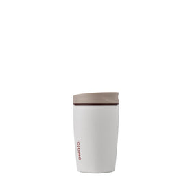 Owala SmoothSip Slider leakproof lid prevents spills during daily commute.