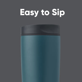 Owala SmoothSip Slider spout delivers a comfortable sip with every use.