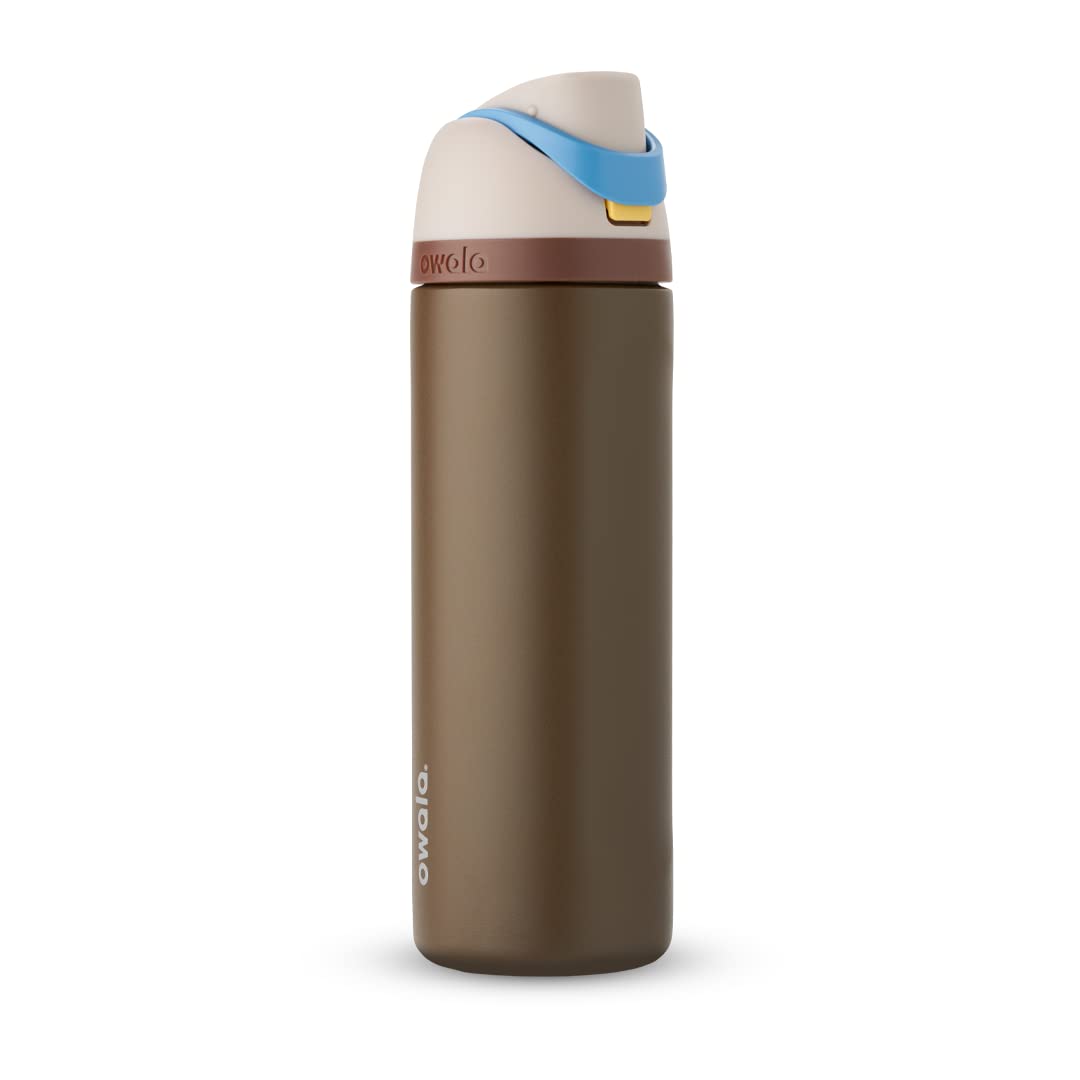 Owala FreeSip bottle with wide mouth for easy ice and cleaning
