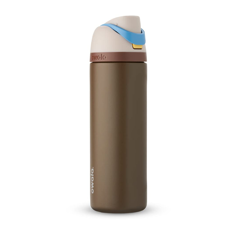 Owala FreeSip bottle with wide mouth for easy ice and cleaning