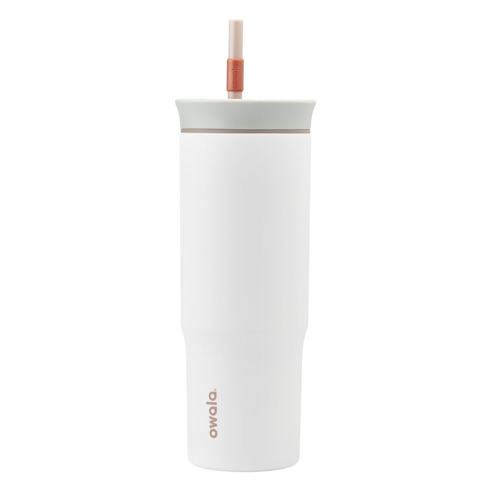 Owala triple-layer insulated tumbler with spill lid for cold drinks on the go