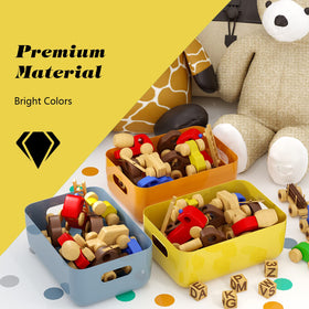 OWill open-top storage bin keeps items visible and accessible