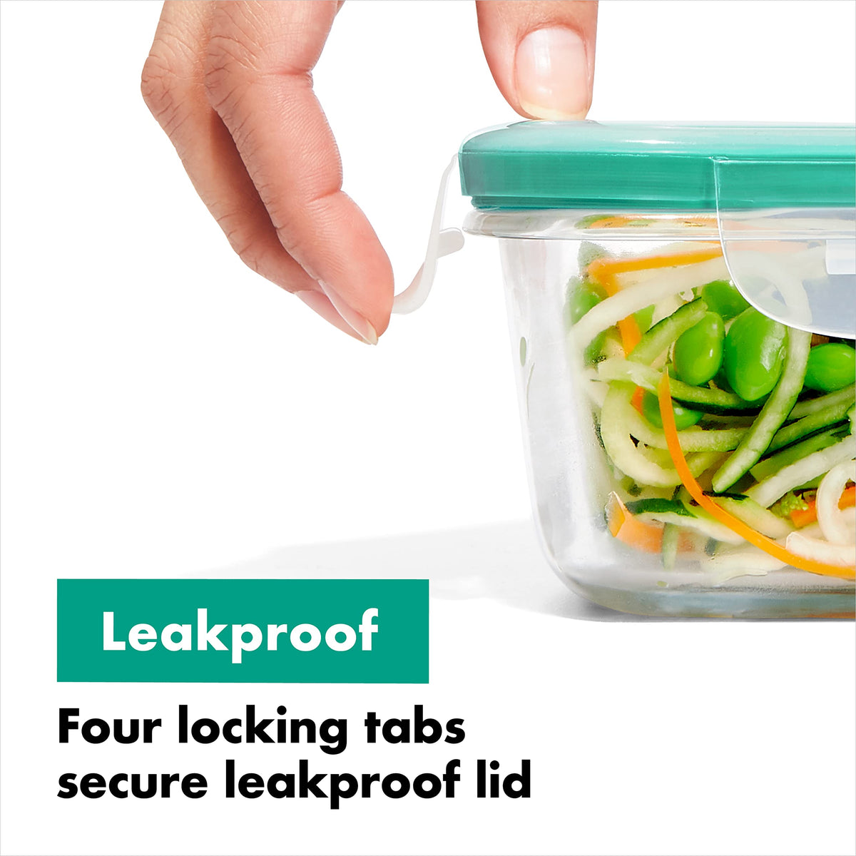OXO borosilicate glass durability supports freezer-to-oven transitions.