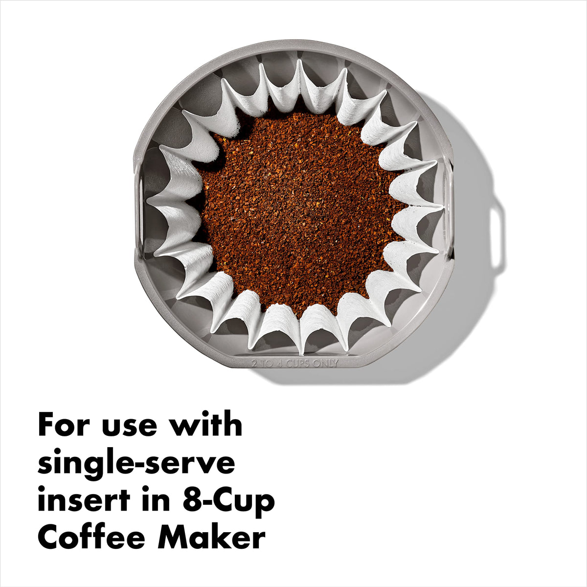 OXO Brew basket filters support 1-4 cup brewing in your routine.