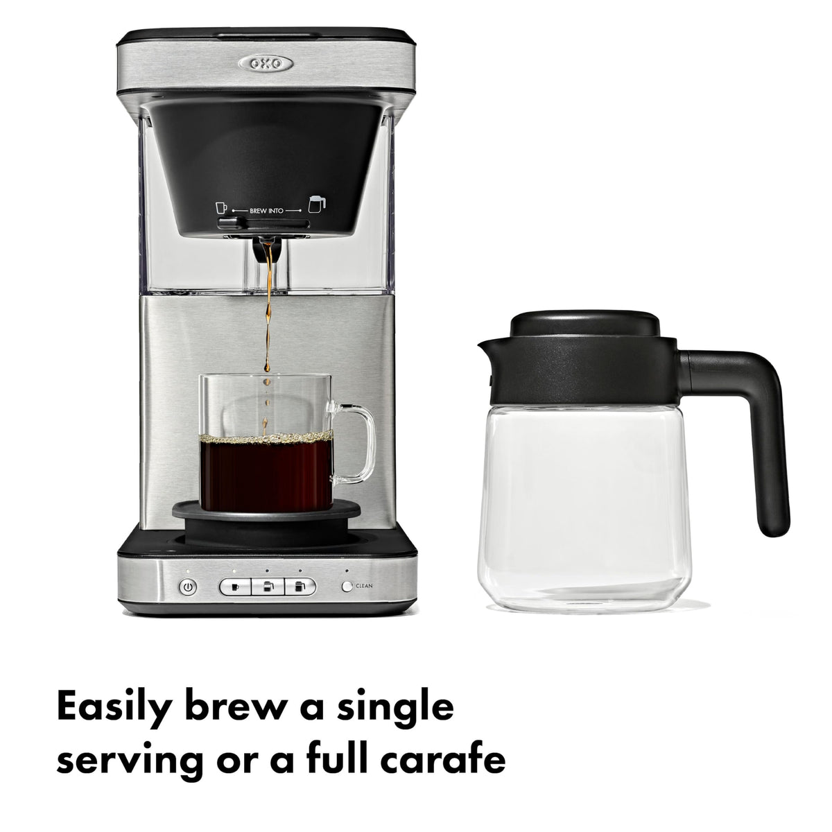 Bloom cycle supports optimal flavor extraction during brewing.