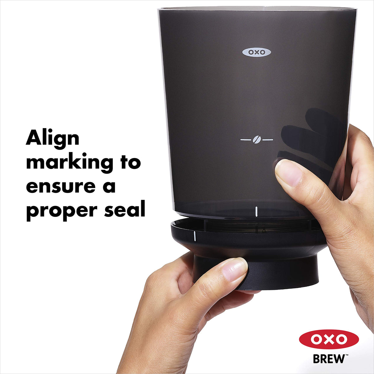 Compact design fits on countertops or in the fridge for small spaces.