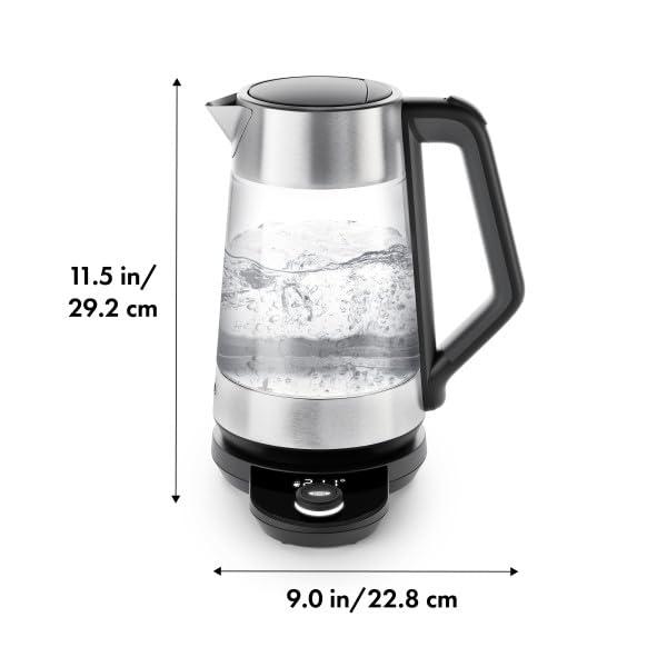 OXO Brew kettle base with 360-degree swivel for easy portability