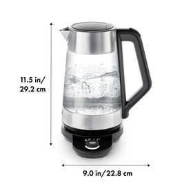 OXO Brew kettle base with 360-degree swivel for easy portability