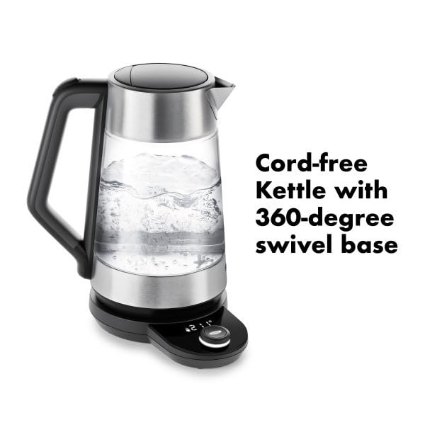 OXO Brew kettle temperature display during exact setting