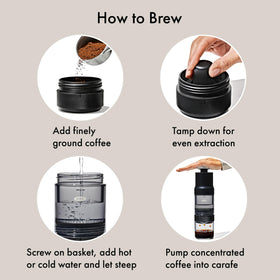 OXO Brew Rapid Brewer Tritan Renew chamber reduces plastic waste.