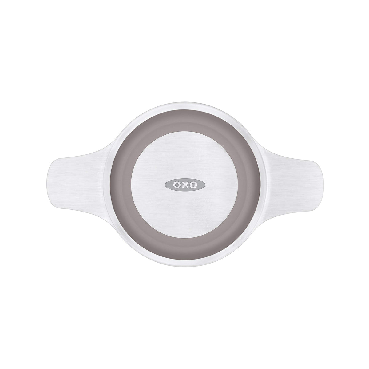 OXO Brew Tea Infuser Basket ideal for black tea infusion in a mug.