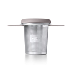 OXO Brew Tea Infuser Basket ready for green tea brewing sessions.