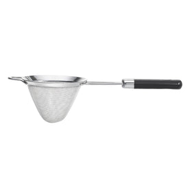 OXO fine mesh cocktail strainer conical shape enables large batch straining