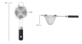 OXO fine mesh cocktail strainer double-welded construction for durable daily use