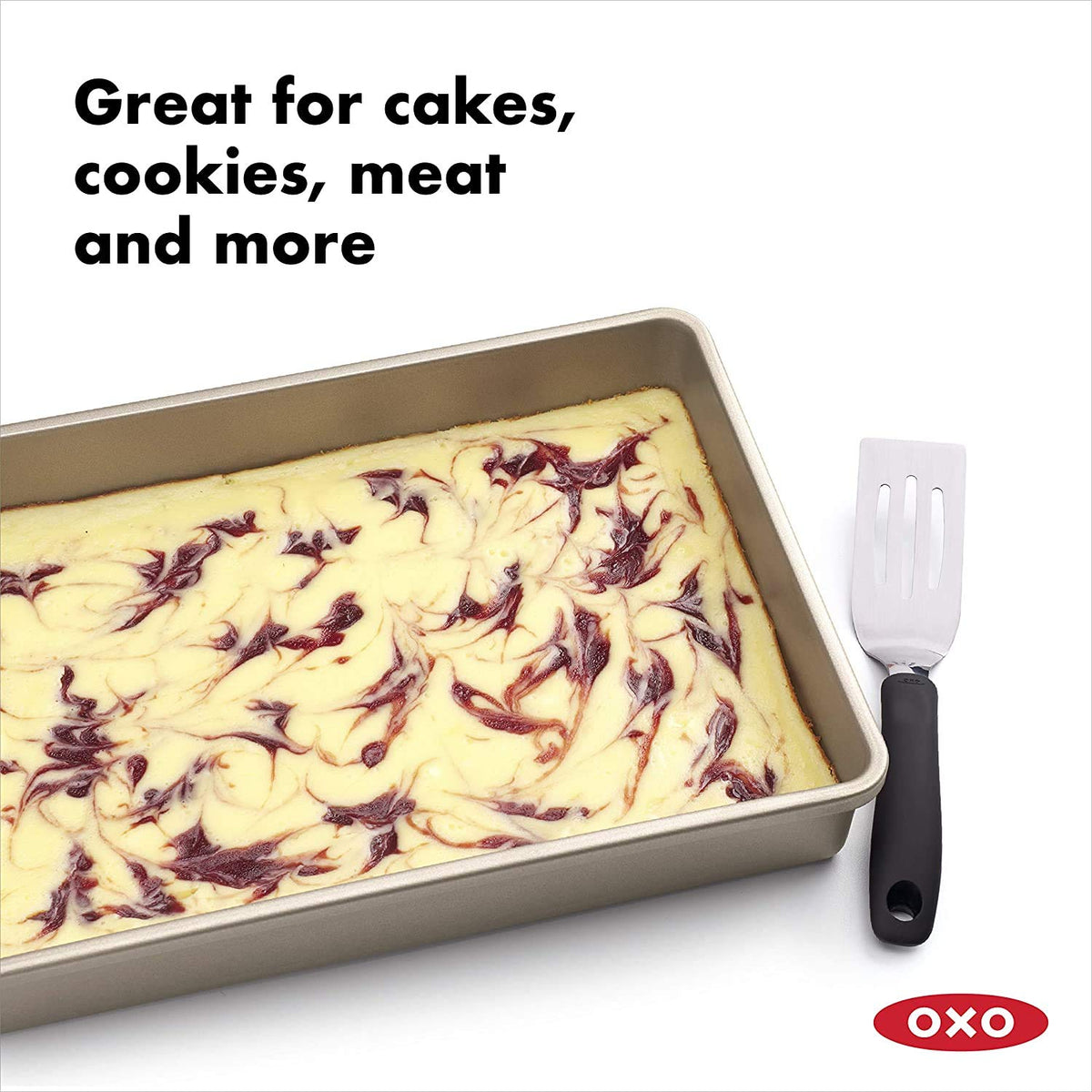 OXO GG Non-Stick Pro Cake Pan easy release for cake removal