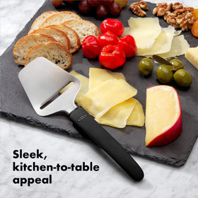 OXO Good Grips Cheese Slicer on the counter ready for kitchen prep.