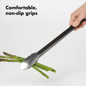 Hanging loop offers convenient storage in any kitchen