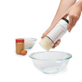 OXO Good Grips 2 Cup adjustable measuring cup interior track detail aiding accurate marks