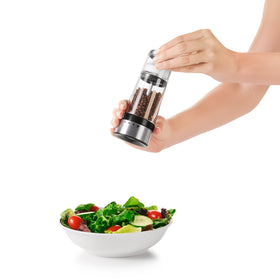 OXO Good Grips 2-in-1 Salt & Pepper Grinder & Shaker with 5 grind settings