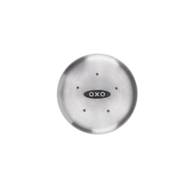 OXO Good Grips 2-in-1 Salt & Pepper Grinder & Shaker comes filled with peppercorns and salt
