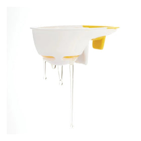 OXO Good Grips raised edge provides reliable cracking surface.