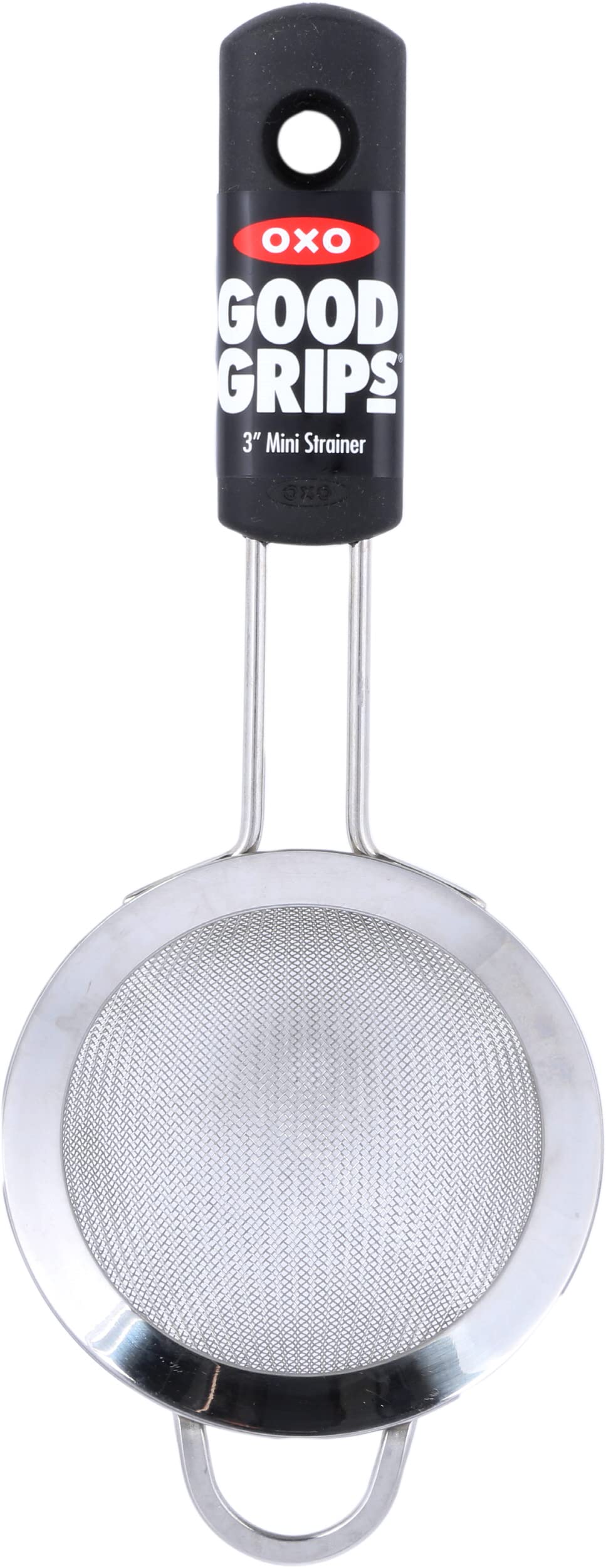 OXO Good Grips 3-Inch Mini Strainer with fine mesh for citrus