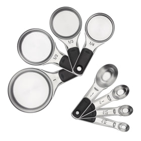 OXO Good Grips 8-piece set with magnetic handles for easy one-at-a-time access.
