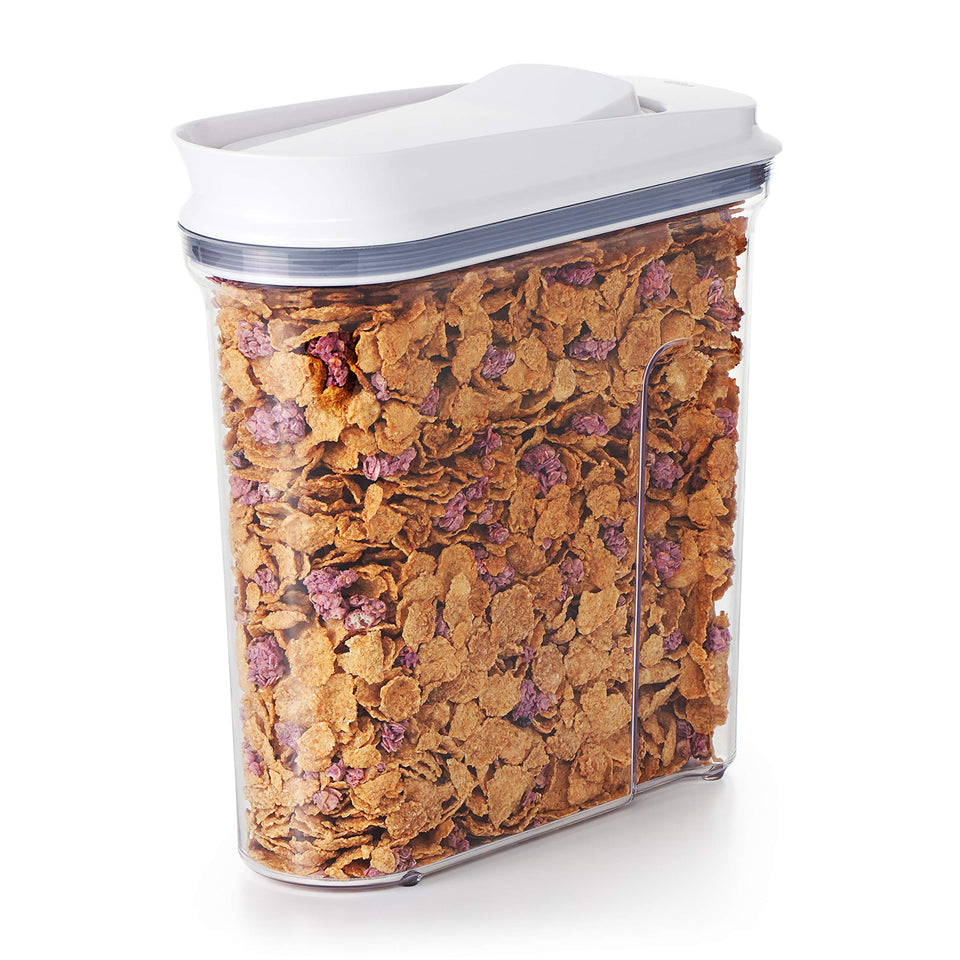 OXO Good Grips cereal dispenser with pour-spout for mess-free serving