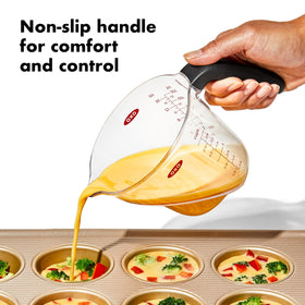 OXO Good Grips angled measuring cup set group view showing all sizes for versatile prep.